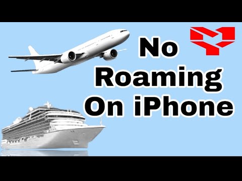 Avoid Roaming on iPhone and iPad while Travelling