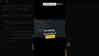 useState - React Hooks 101 #react #science #webdev #codetips  #codingtips #interestingfacts