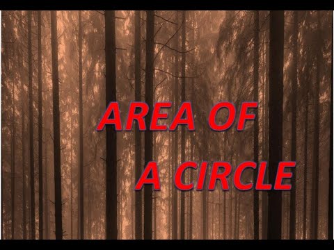 Area of a circle (Grade 9 - Mathematics)