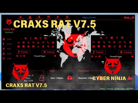 CraxsRAT 7.5 – Ultimate Android Hacking Payload Builder | RAT Features + Demo Latest 2025