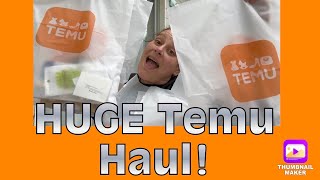 HUGE Temu Haul! 🛍️ Come Hang Out! 10/16/25