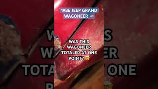 TOTALED CLASSIC WAGONEER?? 😢 #americanmotors #wagoneer #grandwagoneer #retrocars #amcjeep #jeep