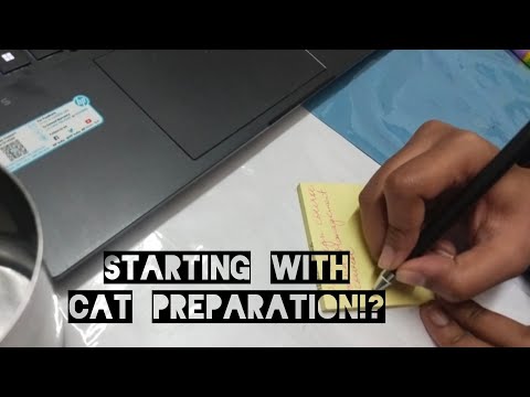 Starting with CAT preparation| Design student| Fresher| Journey#catexampreparation #catexamstips