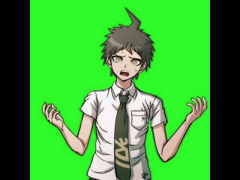 Danganronpa protagonists|| green screen animations (read desc!)