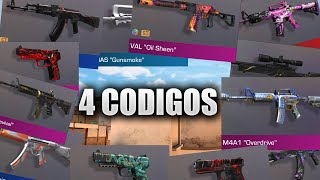4 FREE CODES (FOR MY COMMUNITY) | Standoff 2