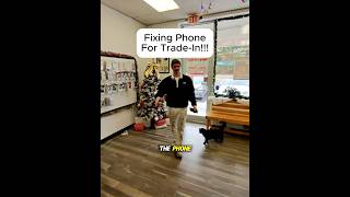 FIXING PHONE FOR TRADE IN!!! #education #brokenfix #smartphone #problemfix #cellphone #brokenphone