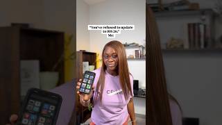 Who else is still on iOS 18?