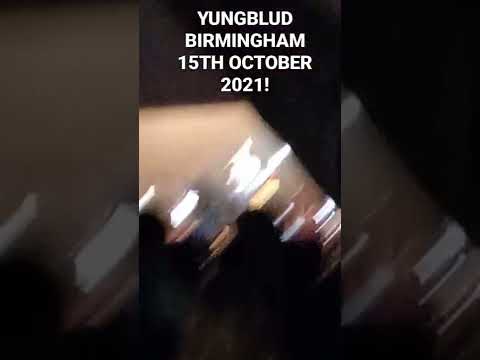 YUNGBLUD  BIRMINGHAM 15TH OCTOBER 2021! FLEABAG 🖤