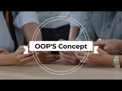 Object Oriented Principles OOP's Concept