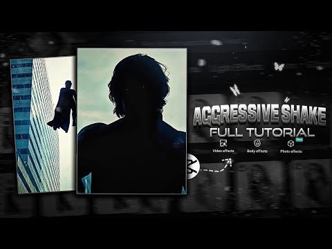 Aggressive shake in Mobile | SHAKE TUTORIAL | Capcut Video Editing