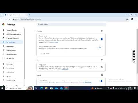 How to save the Battery while using Crome