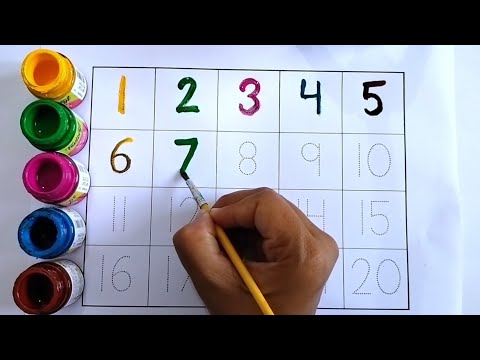 Counting Numbers 1-20