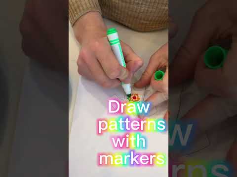 Paper “Tie Dye” T-shirts, a fun arts and crafts & STEM lesson on Chromatography