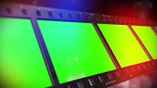GREEN SCREEN EFFECTS|film strip projector history opener|Free After Effects Template|chroma key