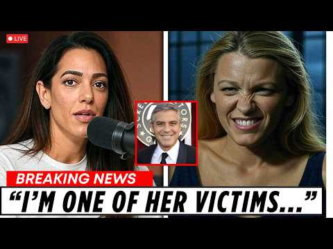 Amal Clooney FINALLY REVEALS How Blake Lively Tried to Hijack Her Campaign?!