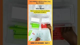 DAY 3 of our 7 day challenge math activity with block #mathactivities #block #onlinemathclass #wow