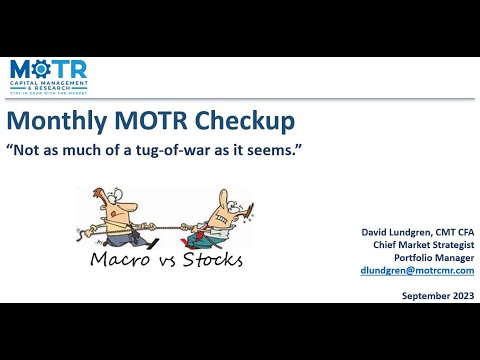 Monthly MOTR Checkup: "Not as much of a tug-of-war as it seems"
