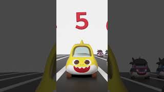 Ten Little Cars! 🚗🚙 #shorts #learnnumbers