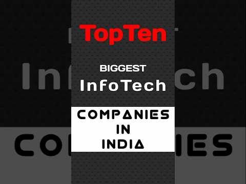 The Future of Indian IT: 2024's Top 10 Largest IT Companies | #short #ytshorts #trending #tech #tcs
