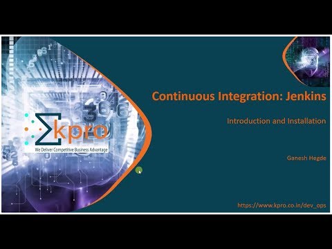 1. Introduction and Installation of Jenkins