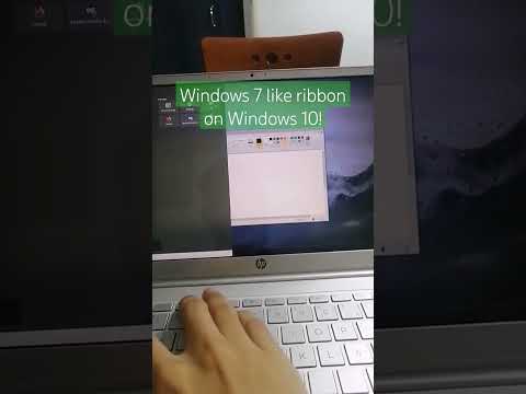 Windows 7 Like Ribbon On Windows 10
