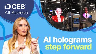 Talking to an AI Hologram?! Inside Hypervsn’s Magic Tech | CES 2026