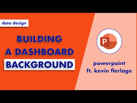 Data Design - Building a Basic Dashboard Background in PowerPoint ft. Kevin Flerlage