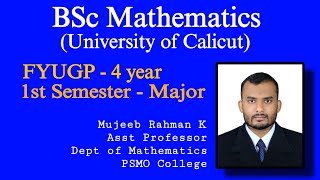 5 even and odd function | BSc Maths Honours | FYUG | University of Calicut | PSMO | Four Year Degree