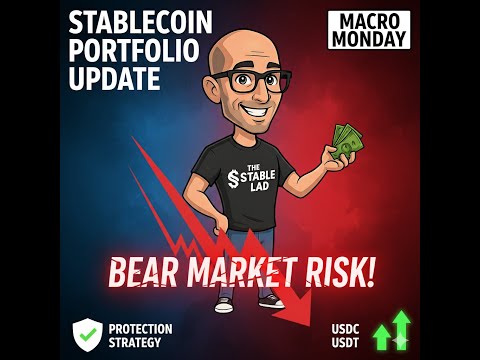 STABLECOIN PORTFOLIO UPDATE: Bear Market Risk & Portfolio Protection Strategy | Macro Monday