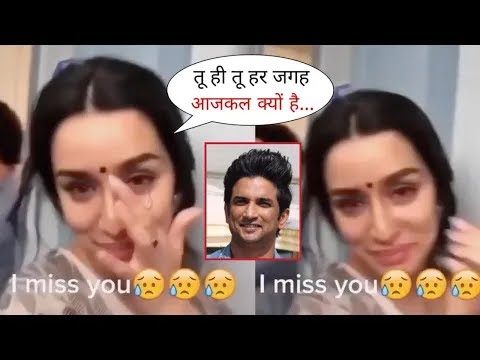 Sushant Singh Rajput Emotional Moments With Shraddha Kapoor 😢😢