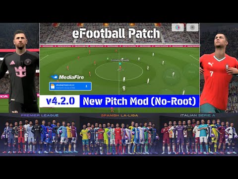 eFootball 2025 PATCH v4.2.0 Mobile | UEFA Champions League Official Licensed Version [Android & iOS]