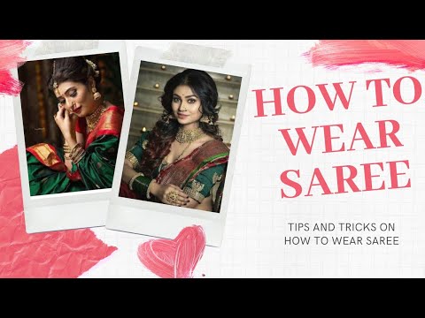#howtowearsaree #wearsaree #lockdown  How to wear saree with blouse and petticoat during lockdown.
