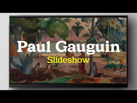 TV Art Slideshow | Paul Gauguin | 2 Hours | No Music | 명화 슬라이드 | 회화 | 미술 | 명화감상 | 더프레임tv