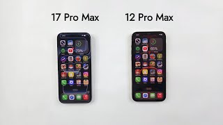 iPhone 17 Pro Max vs iPhone 12 Pro Max - SPEED TEST!