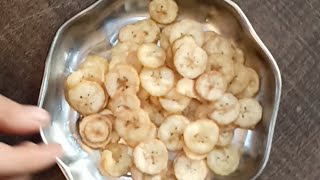 Banana chips Recipe... Home' Made Banana Wafers.. Kele ke Chips 😋