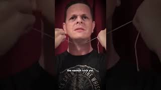 Magic Trick REVEALED 😱 (string-in-neck)