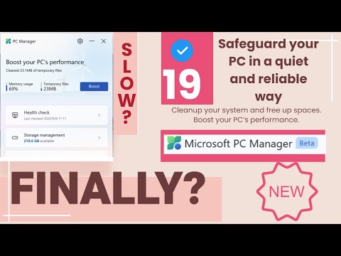 PC RUNNING SLOW? Use Microsoft PC Manager OFFICIAL! by #microsoft #New #2023