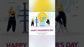 Happy Engineering Day To All Engineers #shorts #viral #trending #engineer #engineeringday