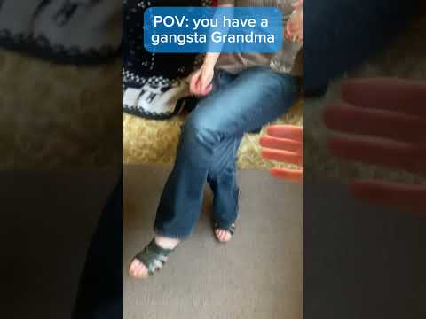 POV: You have a gangsta Grandma #shorts #trending #viralvideo