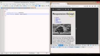 How to Create a Responsive Web Design with HTML5 and CSS3