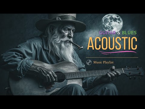 Acoustic Blues Guitar Vibes ~ Deep South Delta Fingerstyle for Relaxing Evening Music Flow