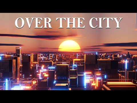 OVER THE CITY | Ambience Video For Cafe, Pub, Restaurant | Screensavers - LED TV, Computer, Laptop
