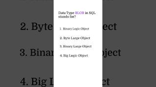 SQL Quiz 12  | SQL Quiz for the day | SQL Tutorial for Beginners |
