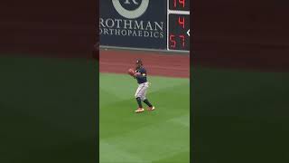 Ronald Acuña Jr. --- 104 MPH THROW 😳 --- HARDEST IN STATCAST HISTORY (6/22/23)