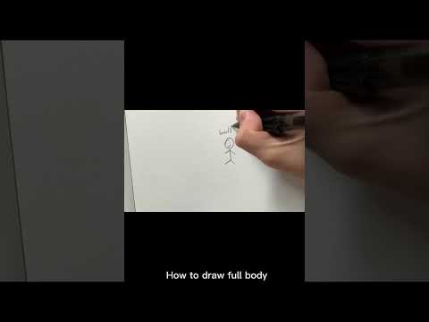 How to draw full body