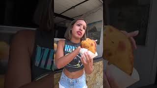 Eating Empanadas with Venezuelan girl 🇻🇪