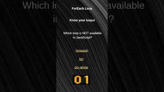JavaScript Loops: Why No ForEach and How to Replace It? #JavaScript #JSLearning #CodingExplained