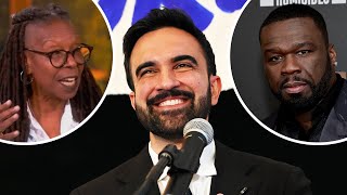 Whoopi Goldberg, 50 Cent & More REACT To Zohran Mamdani's NYC Mayor Win