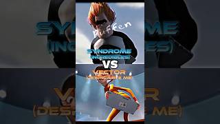 Syndrome Vs Vector #illumination #disney #despicableme #minions #incredibles