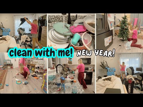 New Year Cleaning Motivation | Realistic Clean with Me